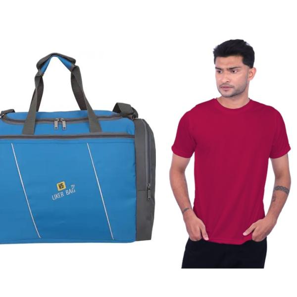 Duffle Bag & T-shirt (Combo)