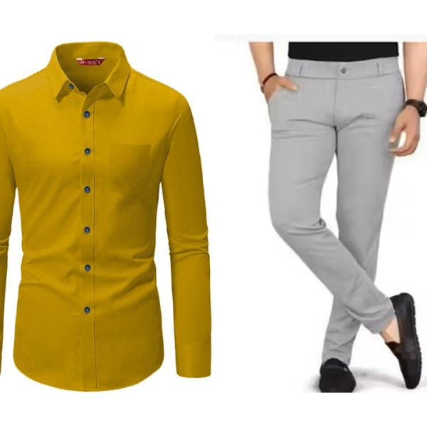 Full Sleeves Shirt & Trousers(Combo)