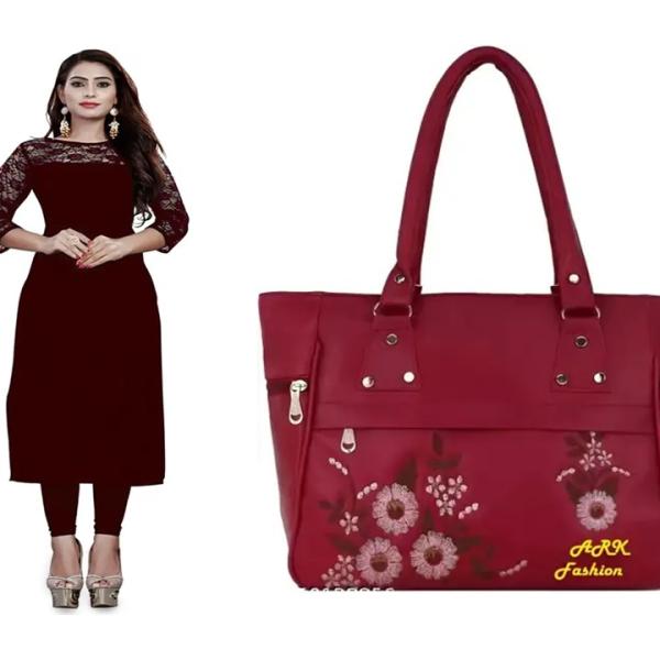 Kurti and Bag (combo)