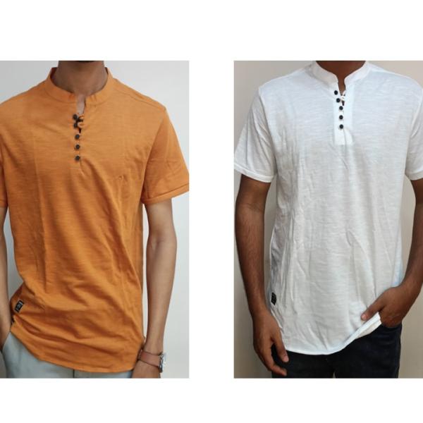 Men's Half Sleeve Plain T-Shirt