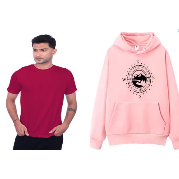 Men's Sweater t-Shirt Combo