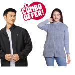 Combo Jacket And Sweater For Men And Women