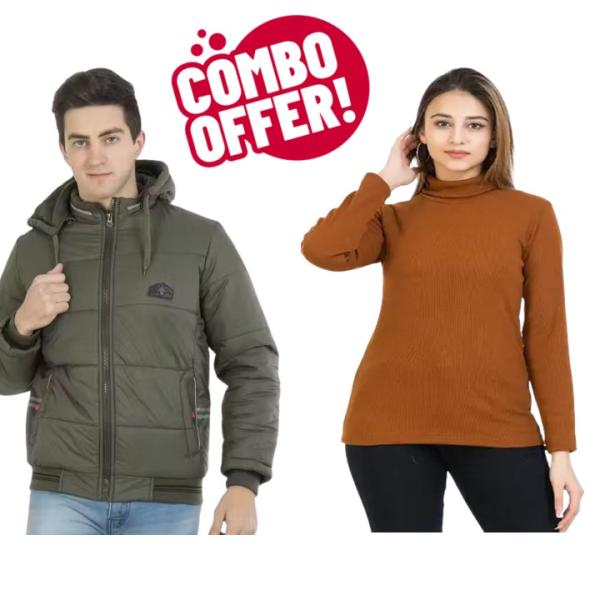 Combo Jacket And Sweater For Men And Women