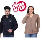 Combo Jacket And Sweater For Men And Women