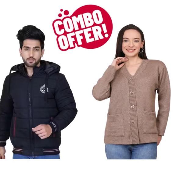 Combo Jacket And Sweater For Men And Women