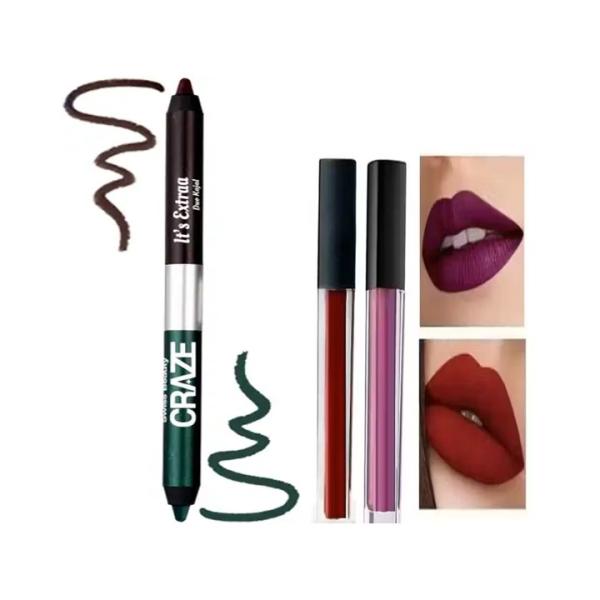 Eyeliner & Lipstick Combo
