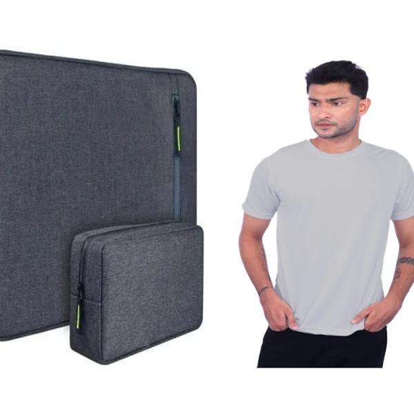 Laptop Bag & T-shirt (Combo)