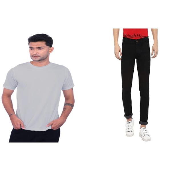 T- Shirt and Jeans (Combo)