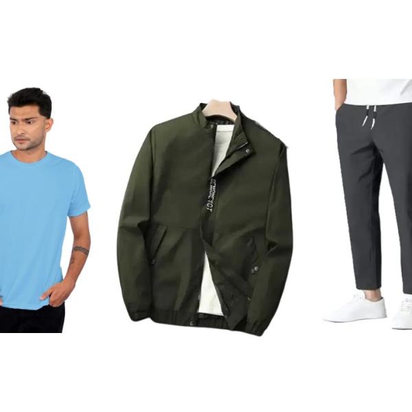 Tshirt, Jacket & Trackpant(Combo)