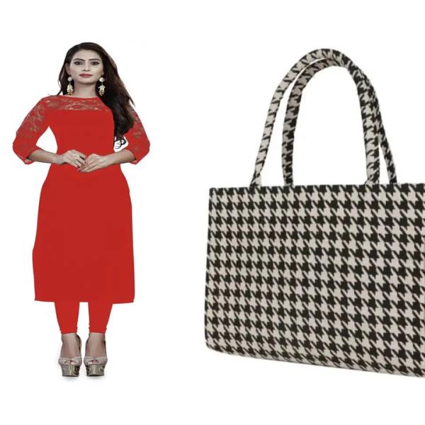 Kurti and Bag (combo)