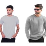 Men's Sweater t-Shirt Combo