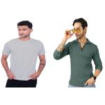 Men's Sweater t-Shirt Combo