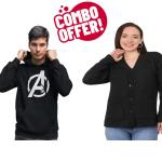 Combo Jacket And Sweater For Men And Women