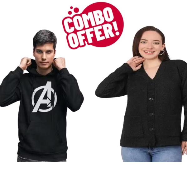 Combo Jacket And Sweater For Men And Women
