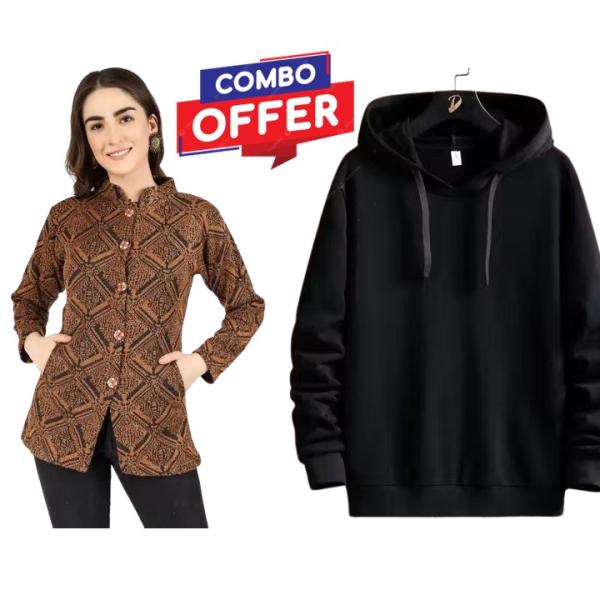 Combo Jacket And Sweater For Men And Women
