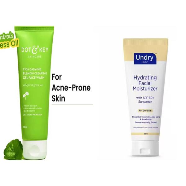 Face Wash & Body Lotion Combo