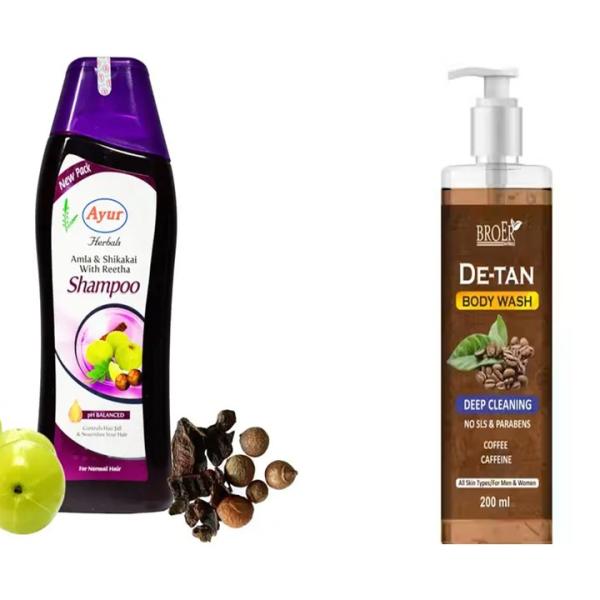 Shampoo & Body Wash Combo