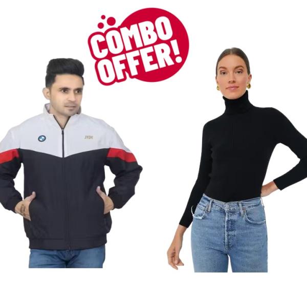 Combo Jacket And Sweater For Men And Women