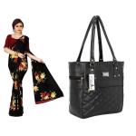 Saree and Bag (combo)