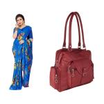 Saree and Bag (combo)