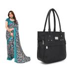 Saree and Bag (combo)