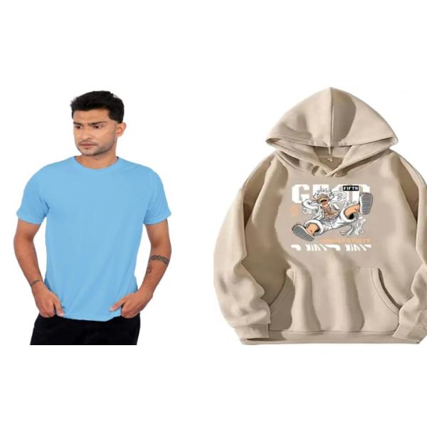 Men's Sweater t-Shirt Combo