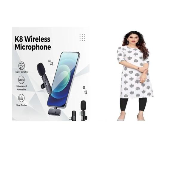 Microphone with Kurti