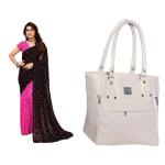 Saree and Bag (combo)