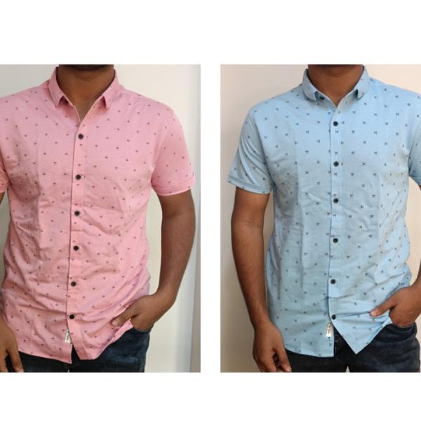 Men's Half Sleeve  Printed Shirt