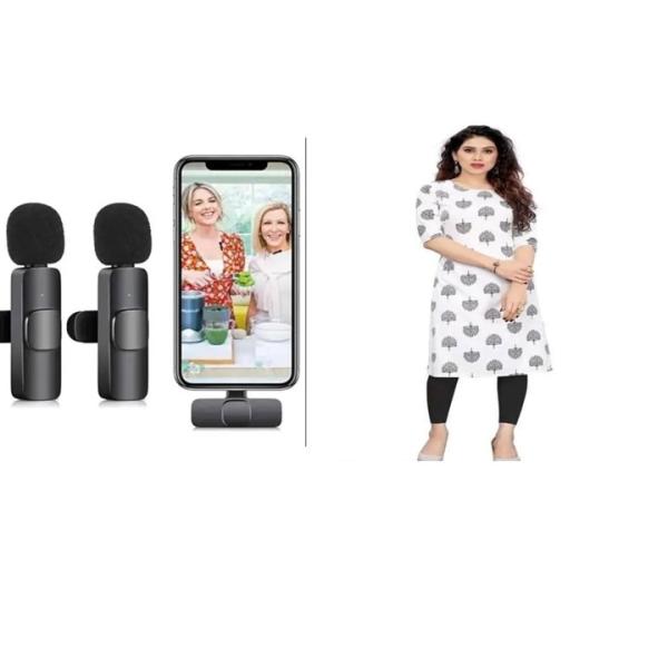 Microphone with Kurti