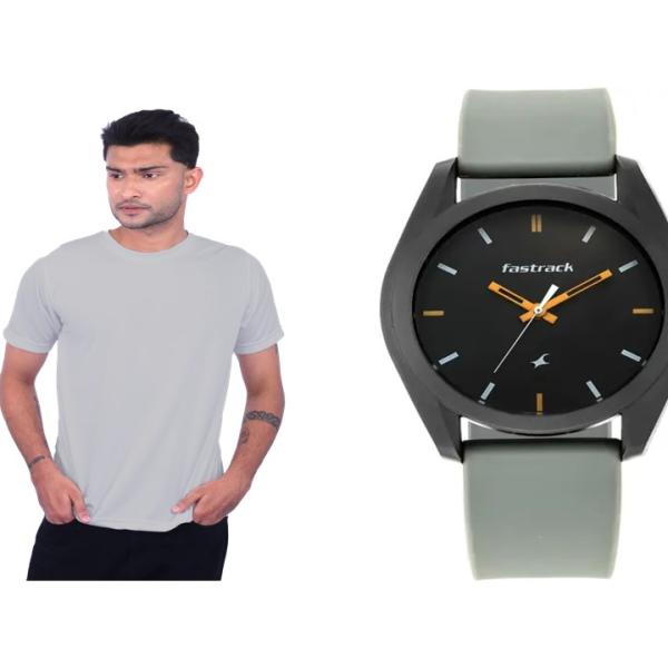 Tshirt & Men's Watch