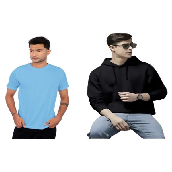 Men's Sweater t-Shirt Combo