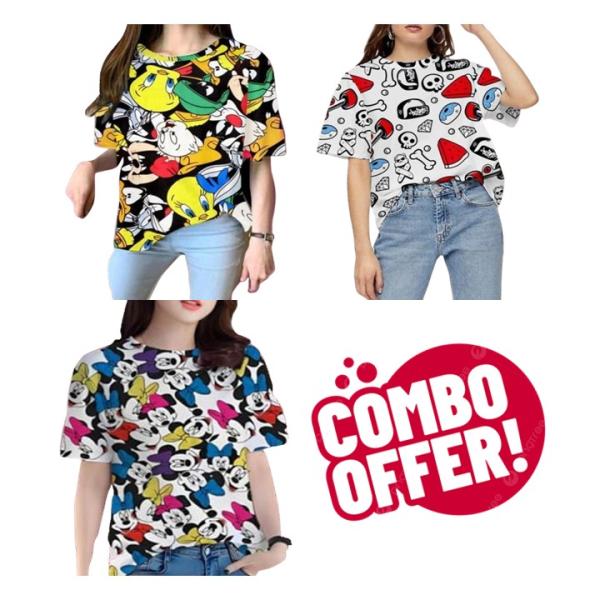 GIRLS TRENDY TSHIRTS