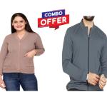 Combo Jacket And Sweater For Men And Women