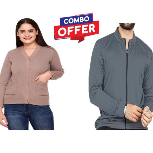 Combo Jacket And Sweater For Men And Women