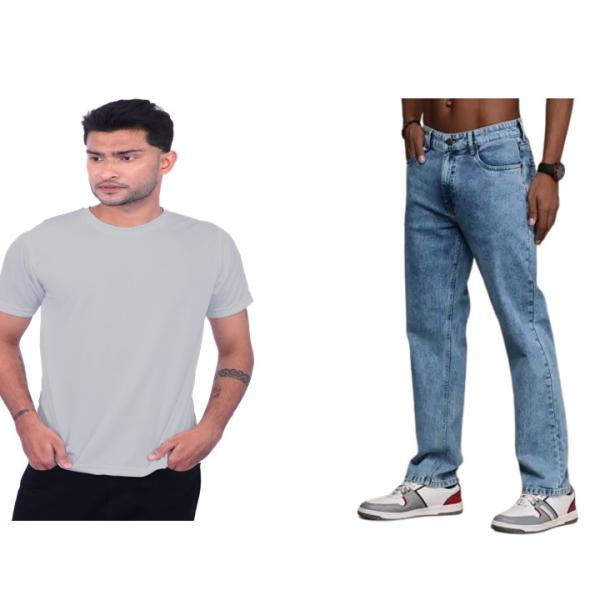 T-Shirt & Jeans (Combo)