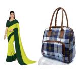 Saree and Bag (combo)