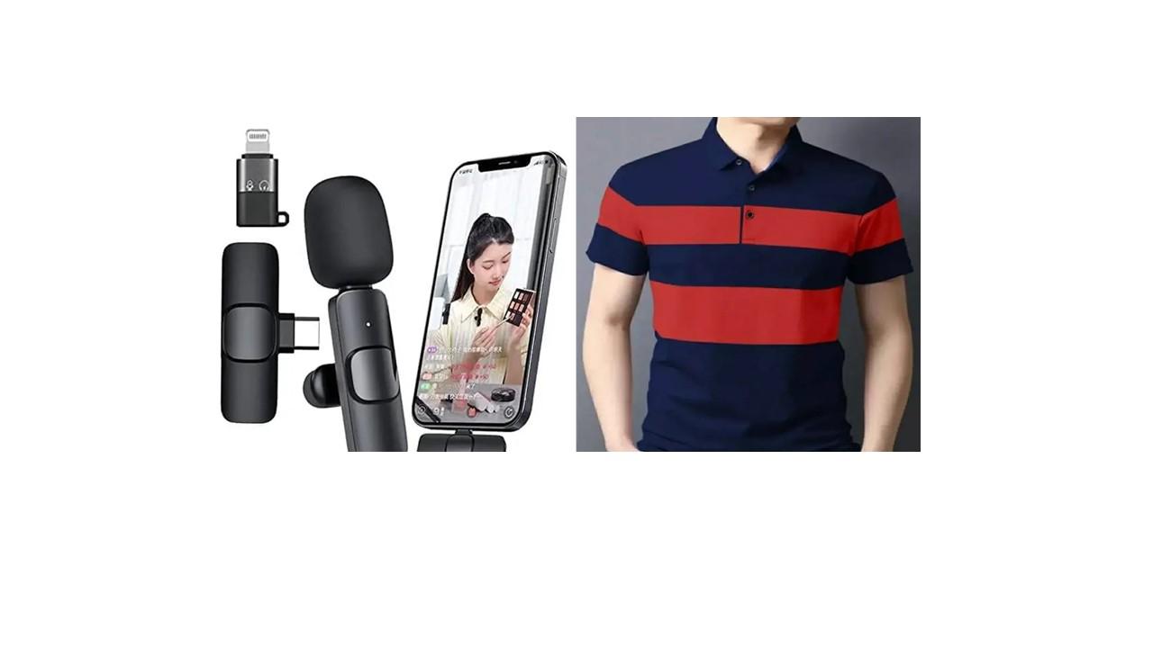 Microphone with T-Shirt