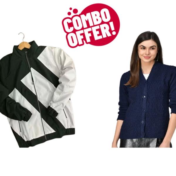 Combo Jacket And Sweater For Men And Women