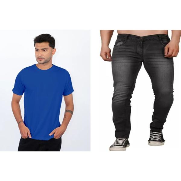 T- Shirt and Jeans (Combo)