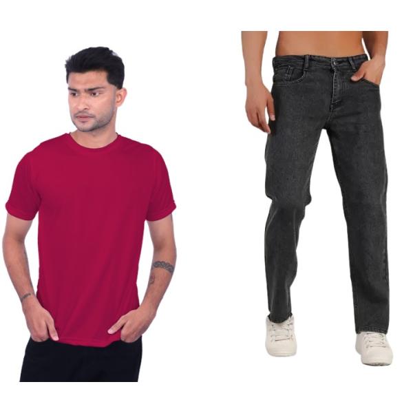 T-Shirt & Jeans (Combo)