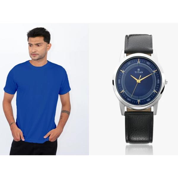 Tshirt & Men's Watch