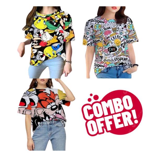 GIRLS TRENDY TSHIRTS