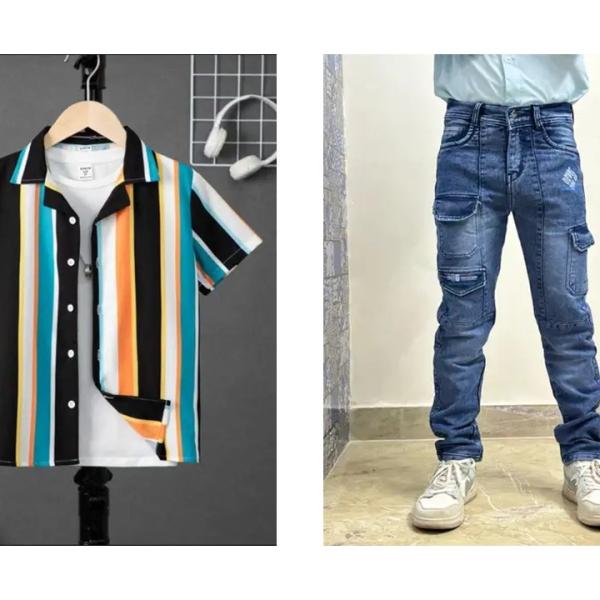 Shirts And Pants (Combo) Kids