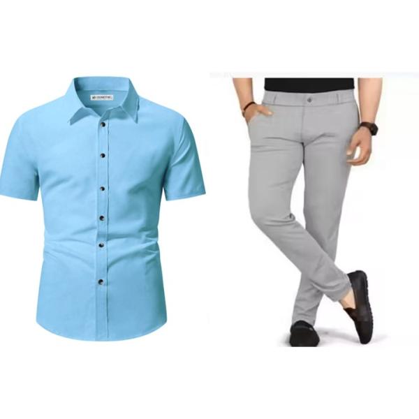 Half Shirt and Trousers Combo