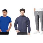 Tshirt, Jacket & Trackpant(Combo)