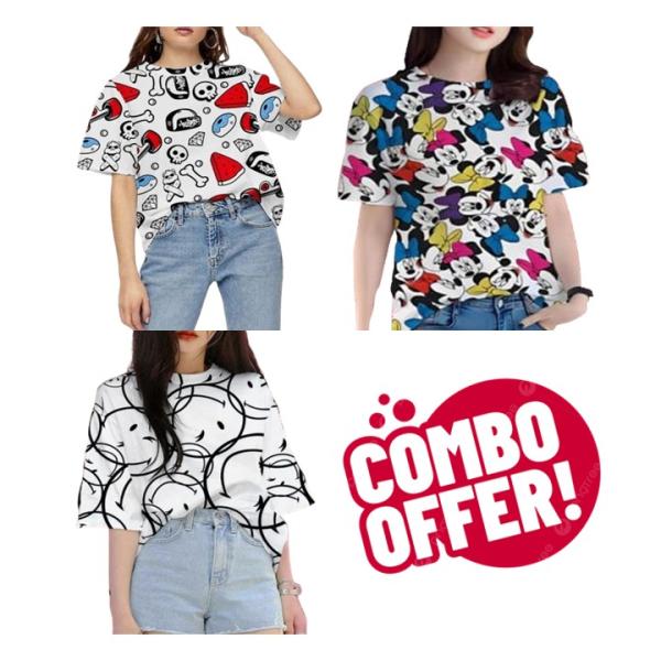 GIRLS TRENDY TSHIRTS