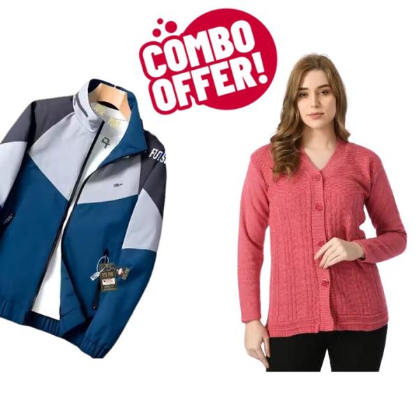Combo Jacket And Sweater For Men And Women