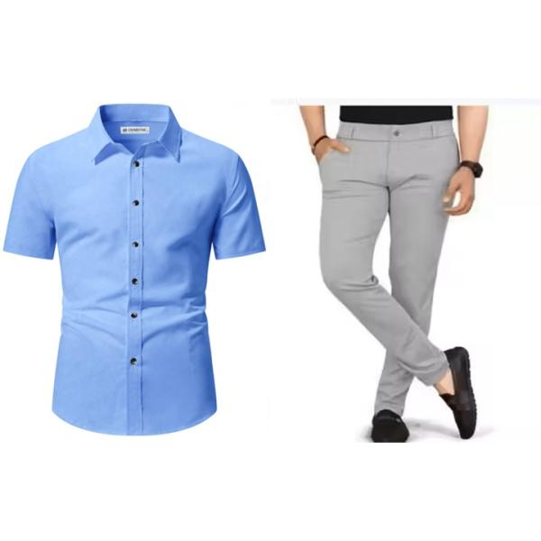 Half Shirt and Trousers Combo