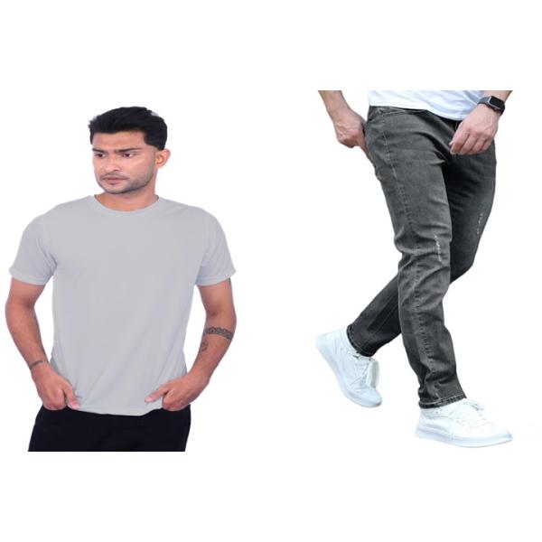 T- Shirt and Jeans (Combo)